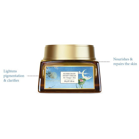 Forest Essentials Kumkumadi Night Cream - Nourishing Ayurvedic Skincare