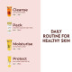 Jovees Herbal De-Tan Face Wash - Tan Removal & Brightening
