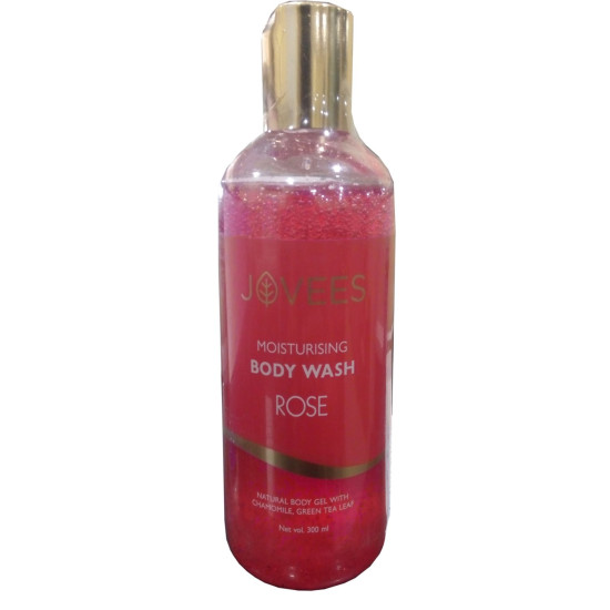 Jovees Herbal Moisturizing Body Wash Rose - Hydrate & Soften Skin