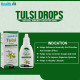Healthvit Tulsi Drops - Concentrated Extract of 5 Rare Tulsi for Natural Immunity Boosting