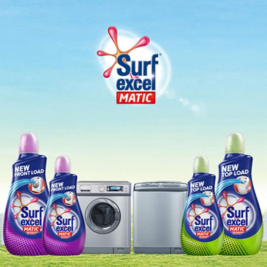 Surf Excel Matic Front Load Liquid Detergent - Superior Stain Removal