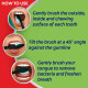 Colgate 360 Charcoal Battery Powered Electric Toothbrush Replacement Heads - Advanced Cleaning
