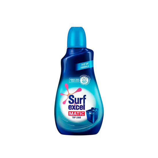Surf Excel Matic Liquid Detergent Top Load 500 Ml - Tough Stain Removal