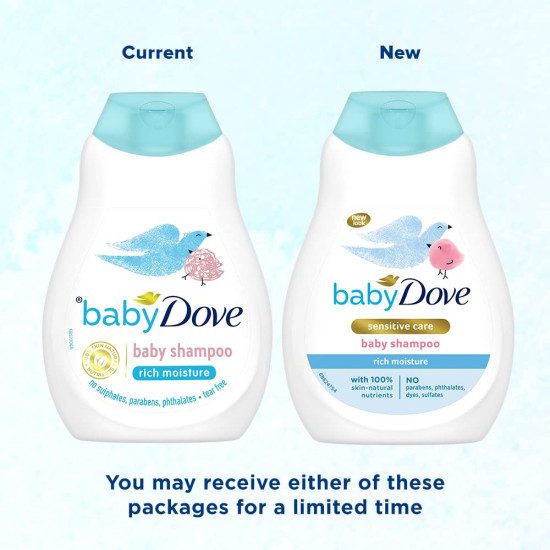 Baby Dove Shampoo 200 ml - Gentle Care for Baby's Soft Hair