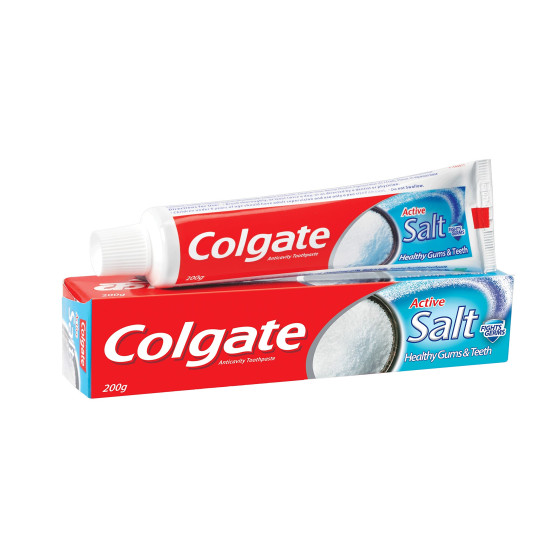 Colgate Toothpaste Active Salt - Fight Hidden Germs for Strong Teeth