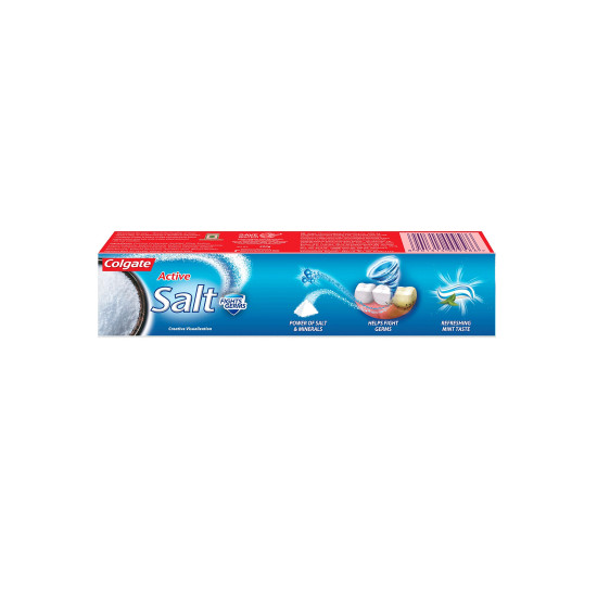 Colgate Toothpaste Active Salt - Fight Hidden Germs for Strong Teeth