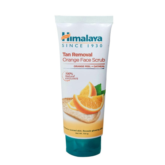 Himalaya Tan Removal Orange Face Scrub - Exfoliating and Moisturizing