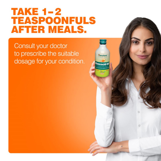 Himalaya Himcocid-SF 200 ml (Saunf) - Effective Hyperacidity Relief