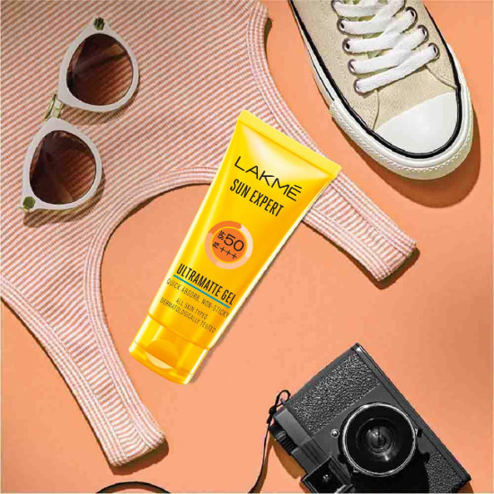 Lakme Sun Expert SPF 50 Gel - Broad Spectrum UV Protection
