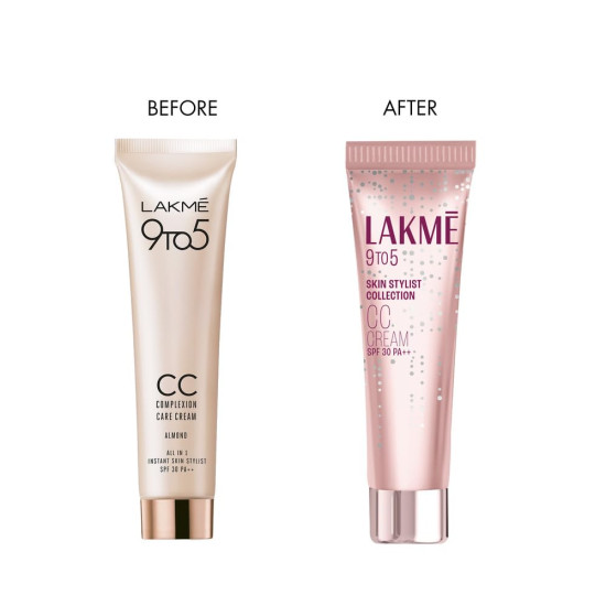Lakme 9 To 5 Complexion Care Face CC Cream - SPF 30 for Flawless Skin