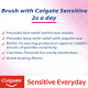 Colgate Sensitive Everyday Protection Anticavity Toothpaste - Fast Relief for Sensitive Teeth
