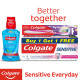 Colgate Sensitive Everyday Protection Anticavity Toothpaste - Fast Relief for Sensitive Teeth
