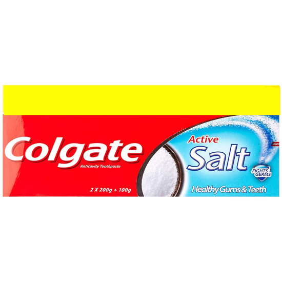 Colgate Active Salt Toothpaste - 500 g - Fresh Breath & Cavity Protection