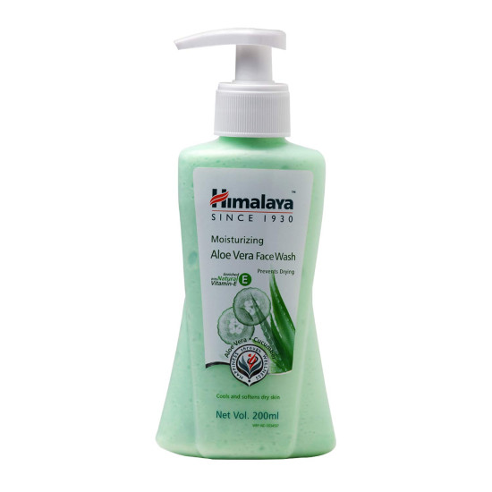 Himalaya Moisturizing Aloe Vera Face Wash - Hydrating & Nourishing
