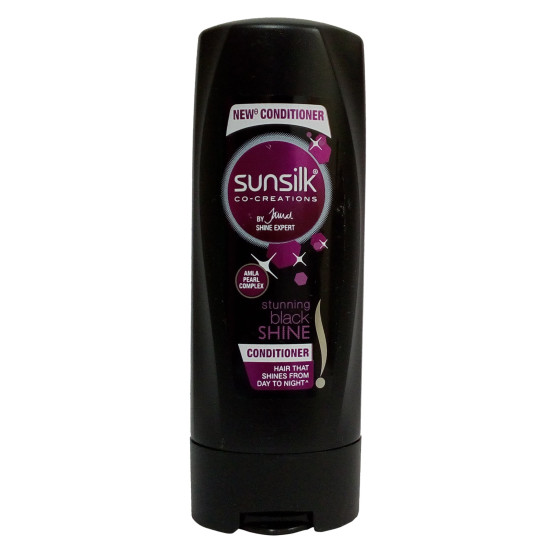 Sunsilk Hair Conditioner - Stunning Black Shine 80ml