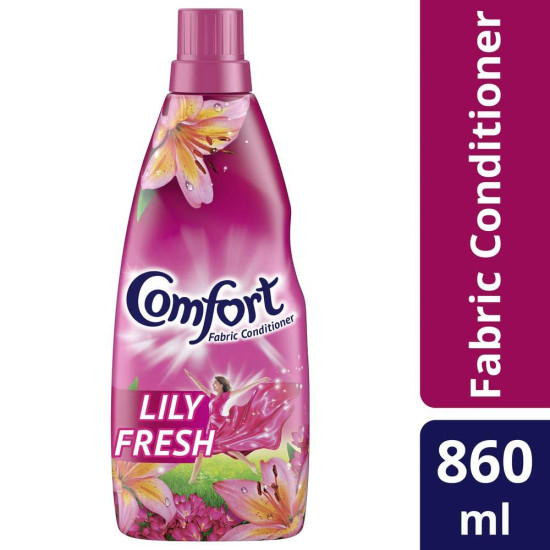 Comfort Lily Fresh Fabric Conditioner 860 mL - Softness & Long Lasting Freshness