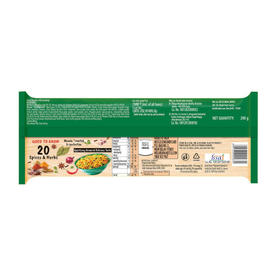 MAGGI Nutri-licious Veg Atta Masala Noodles - Instant Delight with 20 Spices & Herbs