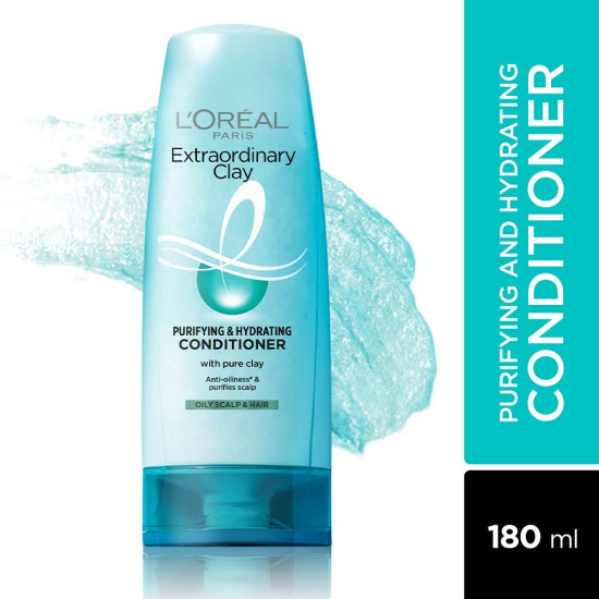 L'Oreal Paris Deep Conditioner - Rebalancing & Hydrating for Oily Roots & Dry Ends