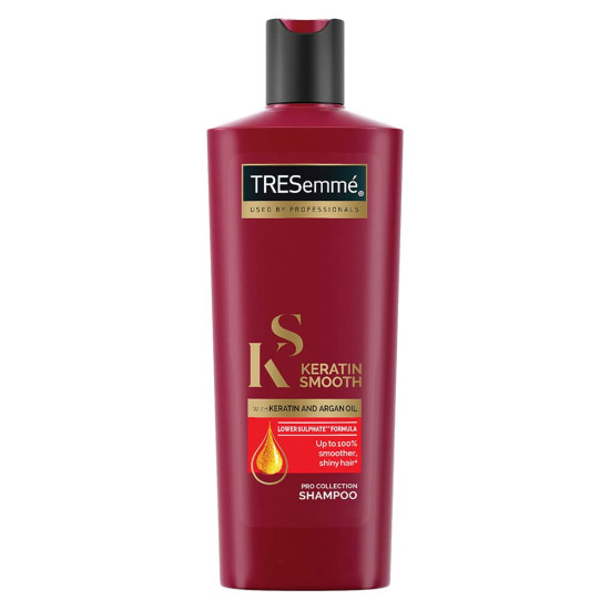 Tresemme Keratin Smooth Shampoo 185ml - Nourishes & Controls Frizz