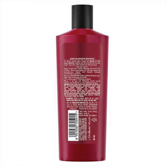 Tresemme Keratin Smooth Shampoo 185ml - Nourishes & Controls Frizz
