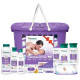 Himalaya Baby Basket Gift Pack (Violet) - Comprehensive Baby Care Combo