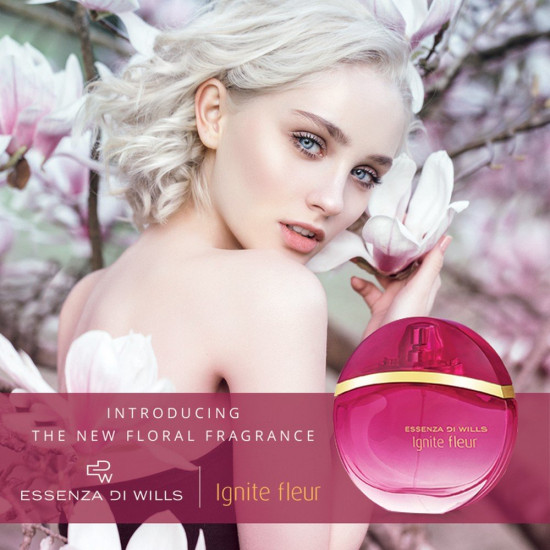 Essenza Di Wills Ignite Fleur Luxury Eau De Toilette For Women - Long-lasting Fragrance