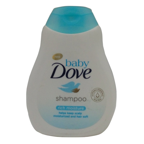 Dove Baby Shampoo - Rich Moisture, 200ml Bottle - Gentle Care for Baby's Hair