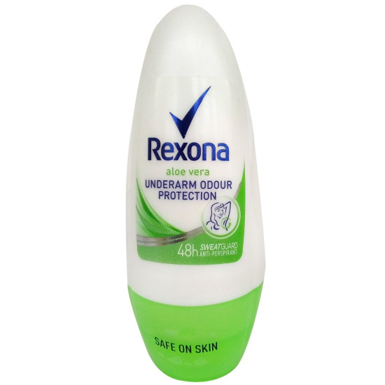 Rexona Underarm Odour Protection Roll On Aloe Vera - 48 Hours Sweat Guard