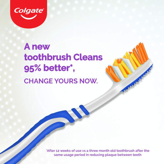 Colgate ZigZag Deep Clean Toothbrush - Antibacterial Bristles for Adults Colgate ZigZag Deep Clean Toothbrush - Antibacterial Bristles for Adults