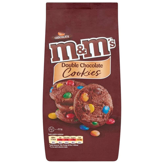M and M MARS Double Chocolate Cookies - Rich Chocolate Delight