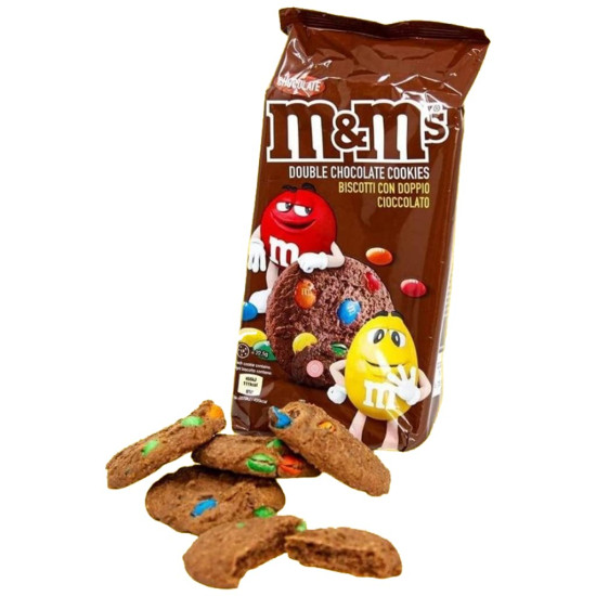 M and M MARS Double Chocolate Cookies - Rich Chocolate Delight