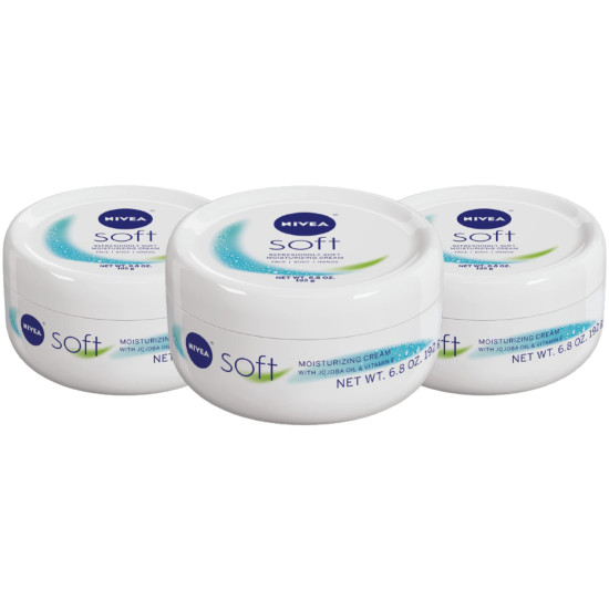 NIVEA Soft Moisturizing Creme - Refreshingly Light Formula