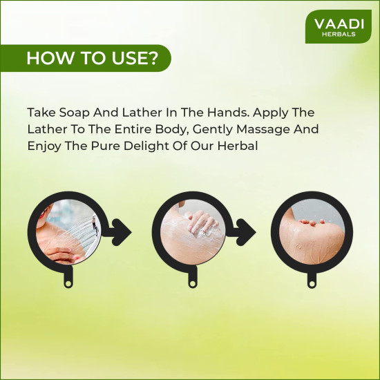 Vaadi Herbals Breezy Aloe Vera Soap - Refreshing and Healing