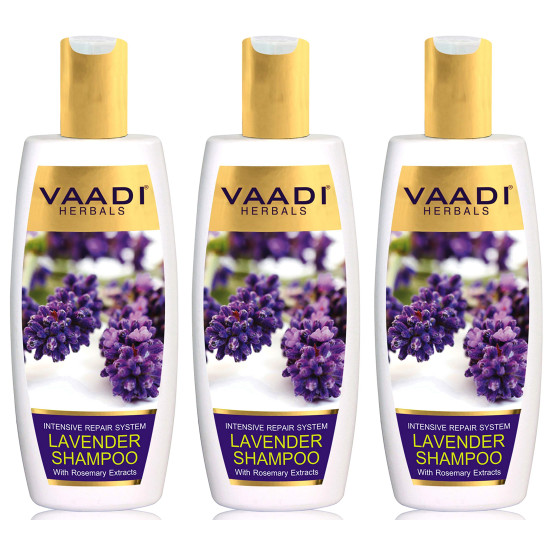 Vaadi Herbals Intensive Repair System Lavender Shampoo - Ultra Nourishing Care