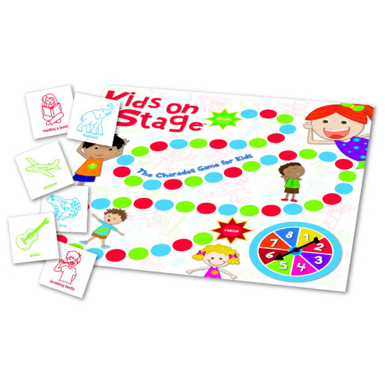 Funskool Games - Kids On Stage, Educational Charade Game for Kids