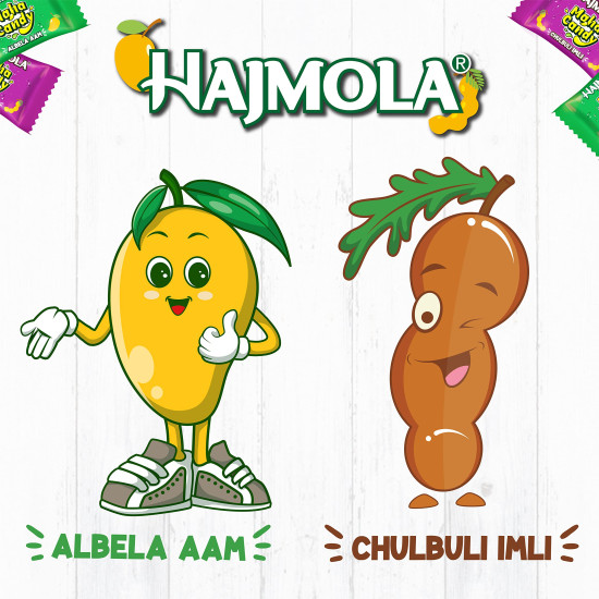 Dabur Hajmola Maha Candy Aam/Imli Jar - 500 Candies for Improved Digestion