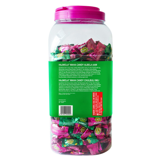 Dabur Hajmola Maha Candy Aam/Imli Jar - 500 Candies for Improved Digestion