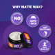 Set Wet Hair Wax For Men - Matte Look & Strong Hold Set Wet Hair Wax For Men - Matte Look & Strong Hold