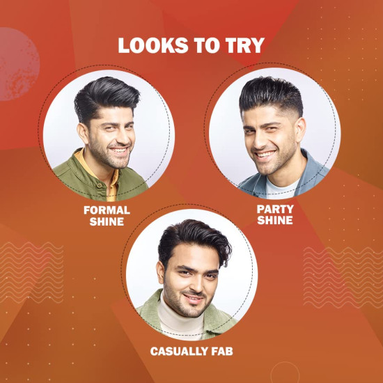 Set Wet Hair Wax For Men - Glaze Wax, Strong Hold & Healthy Shine
