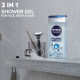 Nivea Men Body Wash - Pure Impact with Purifying Micro Particles