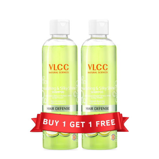 VLCC Nourishing & Silky Shine Shampoo - Stronger, Silkier Hair