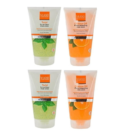 VLCC Tulsi Acne Clear Face Wash - Anti-acne & Oil Control VLCC Tulsi Acne Clear Face Wash - Anti-acne & Oil Control