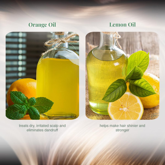 VLCC Dandruff Care & Control Shampoo - Anti-Dandruff Solution with Orange & Lemon Oil