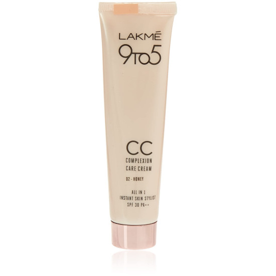 Lakmé 9 to 5 CC Complexion Care Cream - Honey, SPF 30 Protection