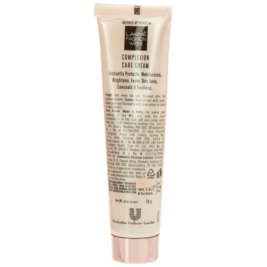 Lakmé 9 to 5 CC Complexion Care Cream - Honey, SPF 30 Protection