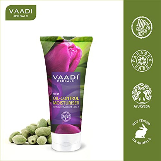 Vaadi Herbals Tulip Oil Control Moisturizer - Oil-Free Skin Solution