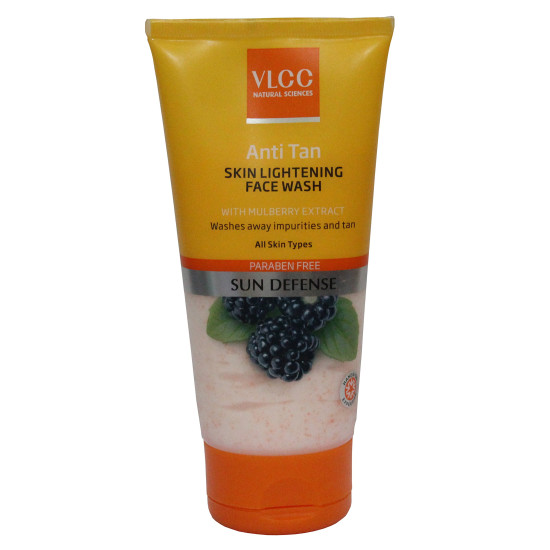 VLCC Anti Tan Skin Lightening Face Wash - Deep Cleansing for All Skin Types