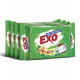 Exo Dishwash Bar, 360g (90g x 3 +1 Bar Free) - Antibacterial & Sparkling Clean
