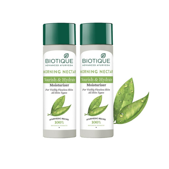 Biotique Bio Morning Nectar Lotion - Hydrating Skincare for All Skin Types
