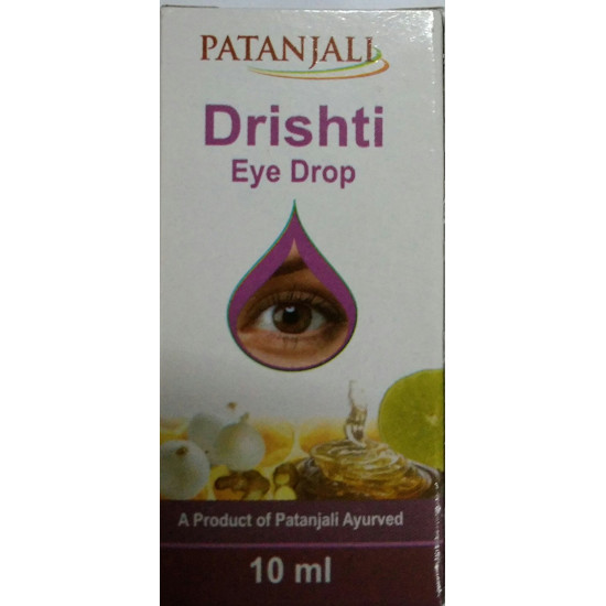 Patanjali Drishti Eye Drop 10ml - Herbal Eye Care Solution
